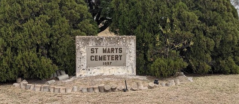 cemetery sign